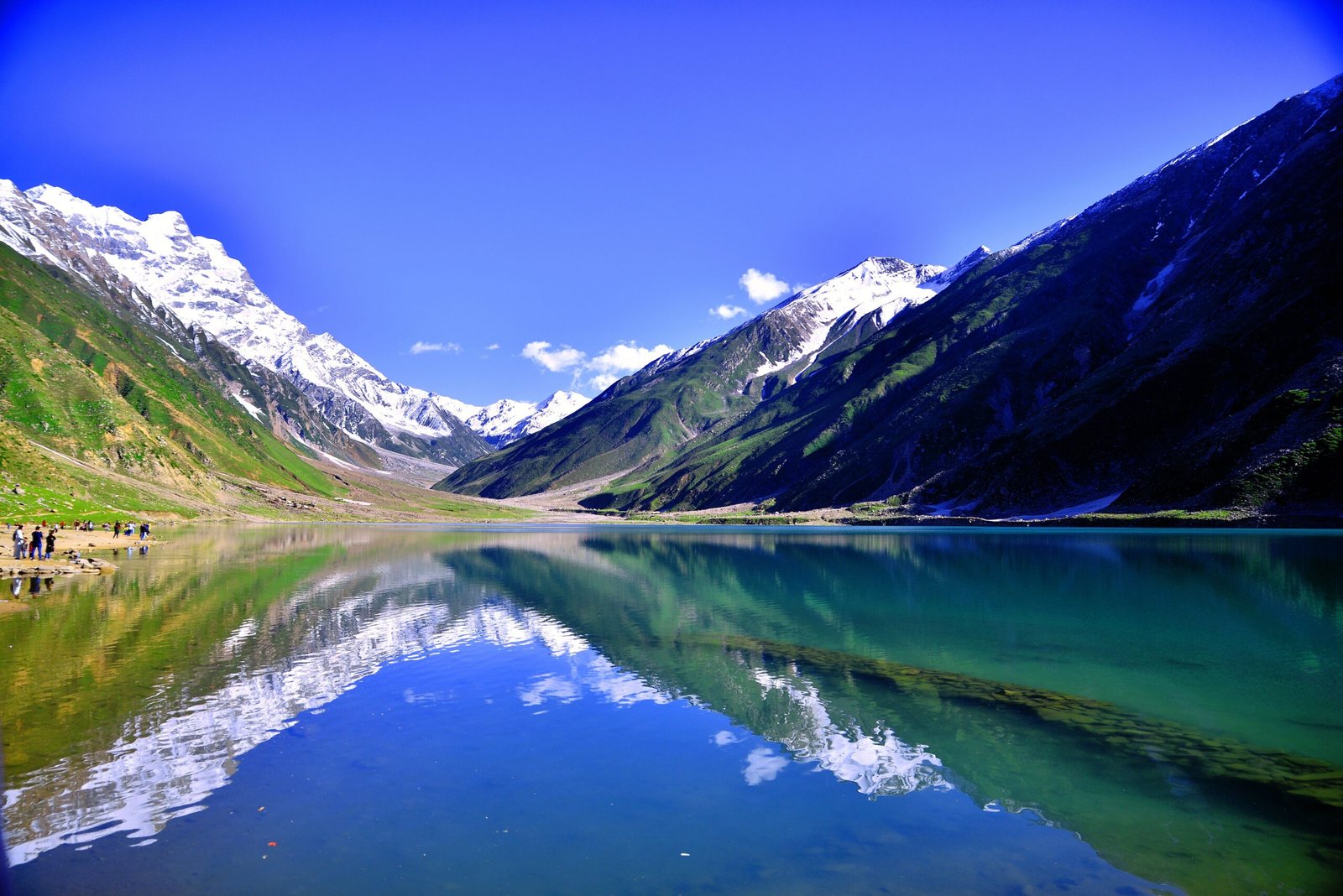 Saif-ul-Malook lake in Kaghan Valley, Pakistan
